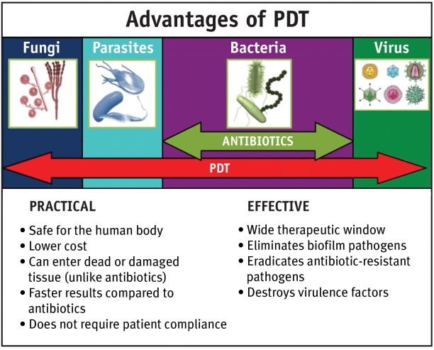 Advantages PDT Diagram